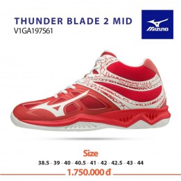 Giày bóng chuyền Thunder blade 2 MID đỏ V1GA197561